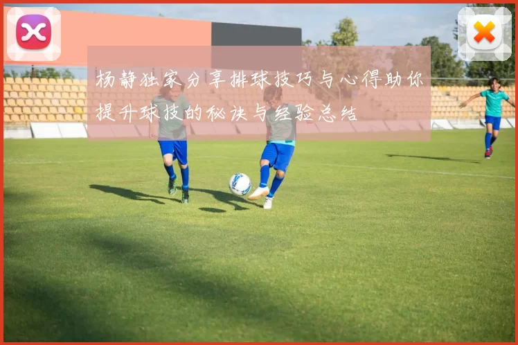 杨静独家分享排球技巧与心得助你提升球技的秘诀与经验总结